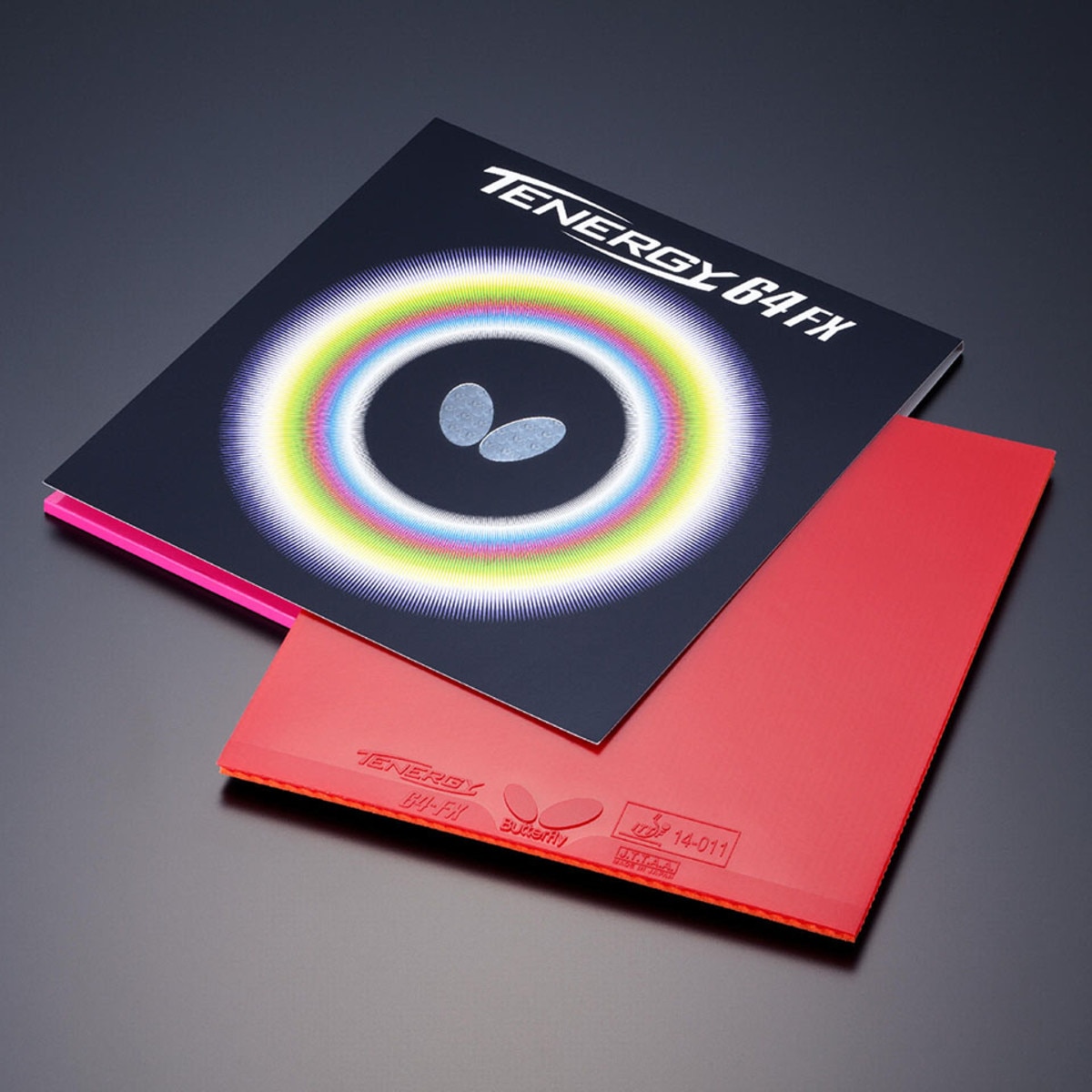 Tenergy 64 FX Rubber Packaging